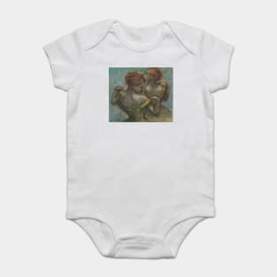 Two Dancers, Half-length by Edgar Degas Baby Bodysuit